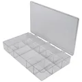 A-Series Box with 13 Compartments (3 Sizes) - 10-1/2" L x 6-3/16" W x 1-9/16" Hgt.