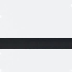 1/16" x 24" x 49" Matte White on Black Duets® Laser XT Outdoor/Indoor Engravable Acrylic Sheet