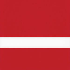 1/16" x 24" x 49" Matte Red on White Duets® Laser XT Outdoor/Indoor Engravable Acrylic Sheet
