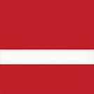 1/16" x 24" x 49" Matte Red on White Duets® Laser XT Outdoor/Indoor Engravable Acrylic Sheet