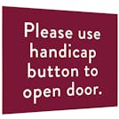1/16" x 24" x 49" Matte Maroon on White Duets® Laser XT Outdoor/Indoor Engravable Acrylic Sheet