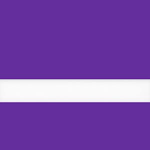 1/16" x 24" x 49" Matte Purple on White Duets® Laser XT Outdoor/Indoor Engravable Acrylic Sheet