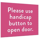 1/16" x 24" x 49" Matte Pink on White Duets® Laser XT Outdoor/Indoor Engravable Acrylic Sheet