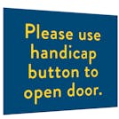 1/16" x 24" x 49" Matte Blue on Yellow Duets® Laser XT Outdoor/Indoor Engravable Acrylic Sheet