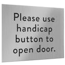 1/16" x 24" x 49" Brushed Stainless on Black Duets® Laser XT Outdoor/Indoor Engravable Acrylic Sheet