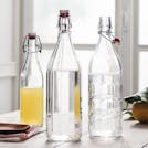 Round Glass Swing Top Bottles