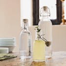Round Glass Swing Top Bottles