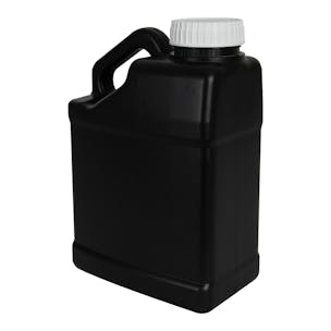 F-Style HDPE Jugs with Slant Handle & Rieke® Caps