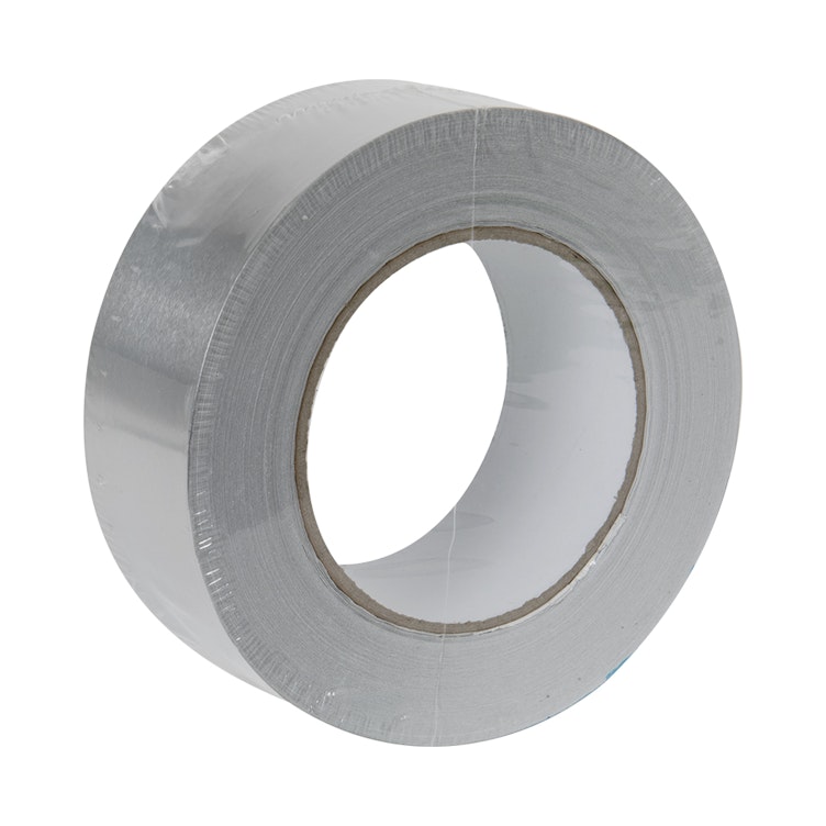 2" W x 150' L x 3.6 mil Thick High-Strength Aluminum Foil Tape with Acrylic Adhesive