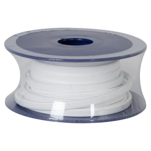 1/4" W 20' L x 3mm Thick White ePTFE Joint Sealant Tape