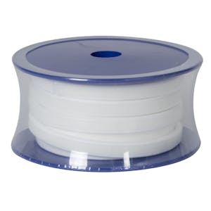 3/8" W x 25' L x 4mm Thick White ePTFE Joint Sealant Tape