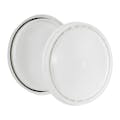 White Press-On Cover for 3.5  & 5 Gallon M4 Buckets