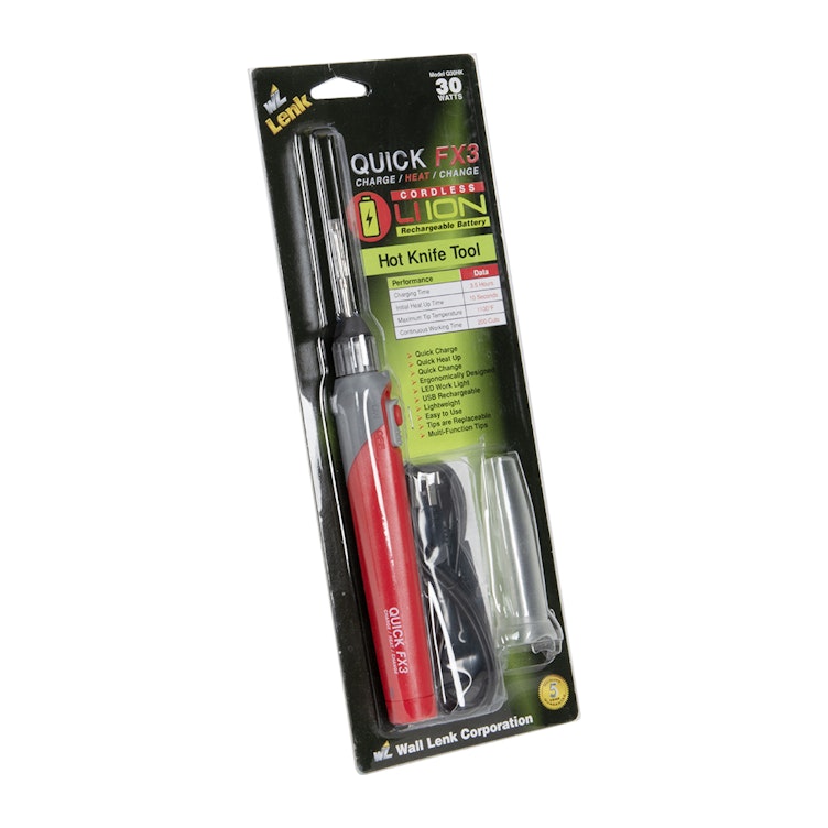 Quick FX3 Rechargeable Hot Knife Tool