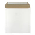 6" W x 6" L White Paperboard Mailjacket® Recyclable Rigid Mailer - Case of 200