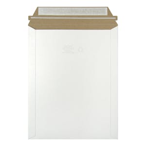 6" W x 8" L White Paperboard Mailjacket® Recyclable Rigid Mailer - Case of 100