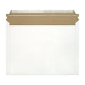 12-1/2" W x 9-1/2" L White Paperboard Mailjacket® Recyclable Rigid Mailer - Case of 250