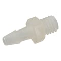 1/8" Tube ID x M6 Thread Natural Kynar® PVDF Metric Threaded Adapter
