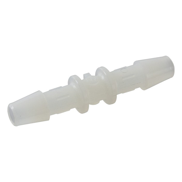 5mm Tube ID Natural Nylon Metric Coupler