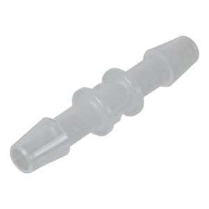 5mm Tube ID Natural Polypropylene Metric Coupler