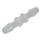 5mm Tube ID Natural Polypropylene Metric Coupler