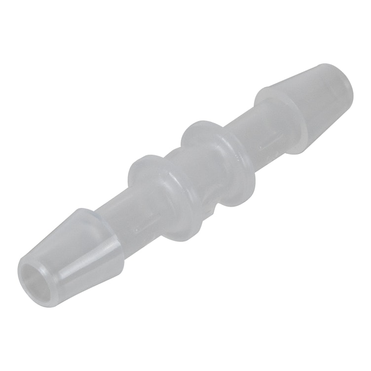 5mm Tube ID Natural Polypropylene Metric Coupler