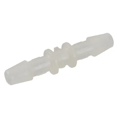 5mm Tube ID Natural Kynar® PVDF Metric Coupler