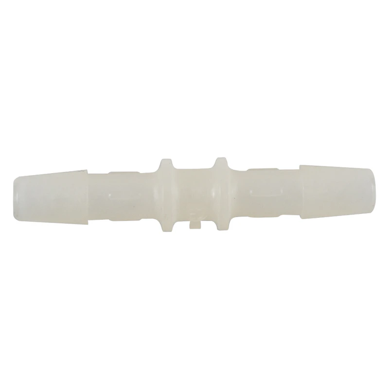 6mm Tube ID Natural Kynar® PVDF Metric Coupler