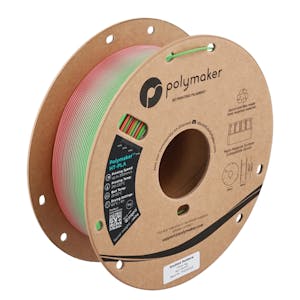 1.75mm Dia. Rainbow (Gradient Red to Blue) Polymaker™ HT-PLA High-Temperature 3D Printing Filament
