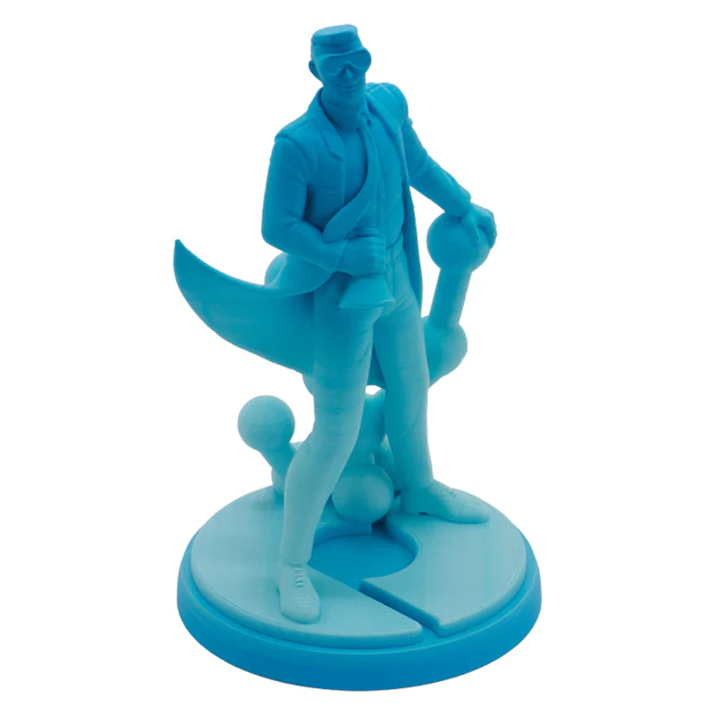 1.75mm Dia. Ice (Light Blue to Dark Blue) Polymaker™ HT-PLA High-Temperature 3D Printing Filament