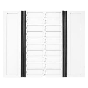 20 Place Cardboard Slide Storage Tray with Cover
