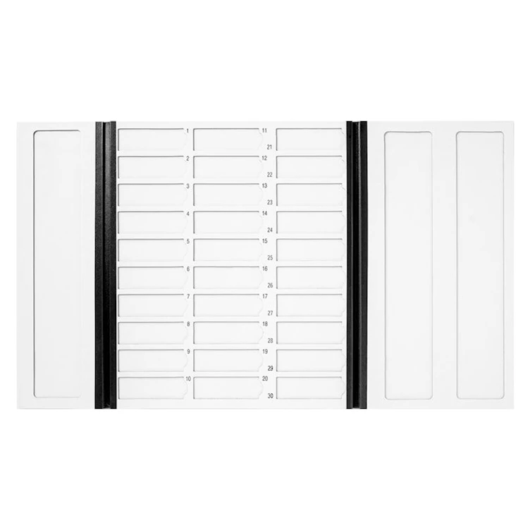 30 Place Cardboard Slide Storage Tray with Cover