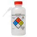 500mL Acetone UniSafe™ Unitary Wash Bottle with Red Cap