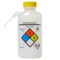500mL Isopropanol UniSafe™ Unitary Wash Bottle with Yellow Cap