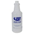 32 oz. Natural HDPE USP Premium Graduated Carafe Spray Bottle with 28/400 Neck (Sprayer or Cap Sold Separately)