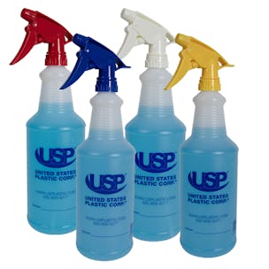 USP Premium Graduated Carafe Spray Bottles with Trigger Sprayers