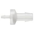 1/8" Hose Barb x 3/8" Hose Barb Natural Kynar® Enlarging Check Valve with Viton™ Diaphragm
