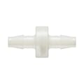 1/4" Hose Barb x 1/4" Hose Barb Natural Nylon Inline Filter with Stainless Steel 100 Mesh Screen