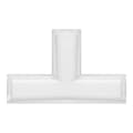 Female Lug x Female Lug x Female Lug Natural Nylon Tee Luer Adapter