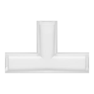 Female Lug x Female Lug x Female Lug Natural Polypropylene Tee Luer Adapter