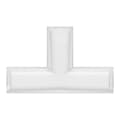 Female Lug x Female Lug x Female Lug Natural Polypropylene Tee Luer Adapter
