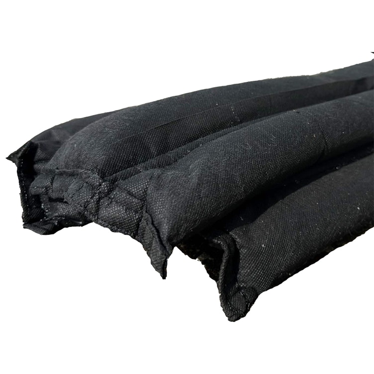 8" W x 60" L Black Ultra-Flood Stopper® Sandless Sandbags - Package of 2