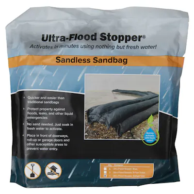 8" W x 120" L Ultra-Flood Stopper® Sandless Sandbags