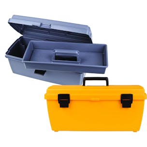 Utility Toolboxes with Lift Out Tray