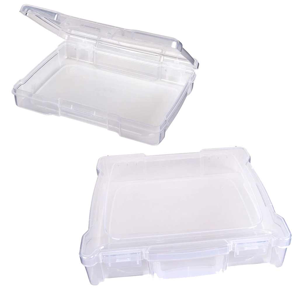 tutom7232ケース Translucent Polypropylene Hinged Cases with Latch | U.S. Plastic Corp.