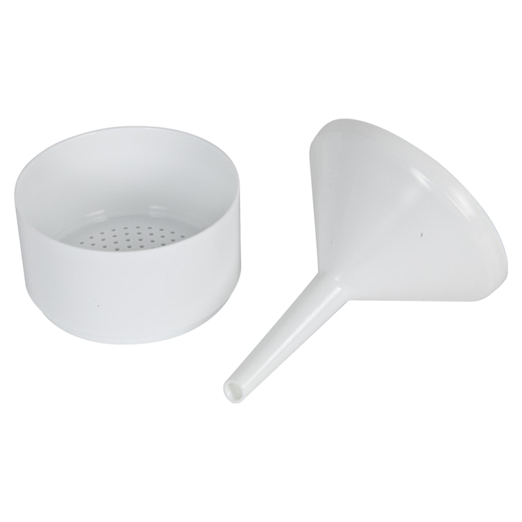 90mm Filter Büchner Polypropylene Two-Piece Funnel