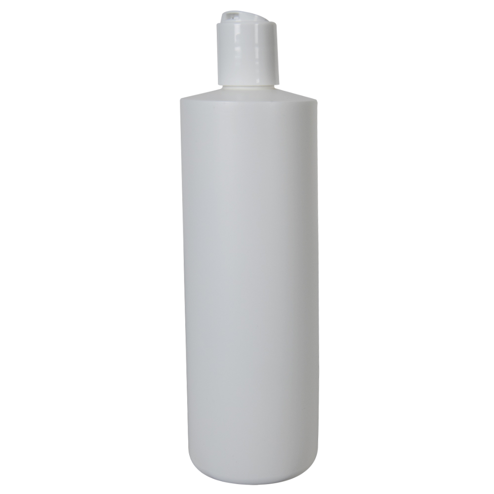 Grand Parfums 32 Oz HDPE Plastic Bottles - 4 Pack With Squeeze Top Flip Up Caps