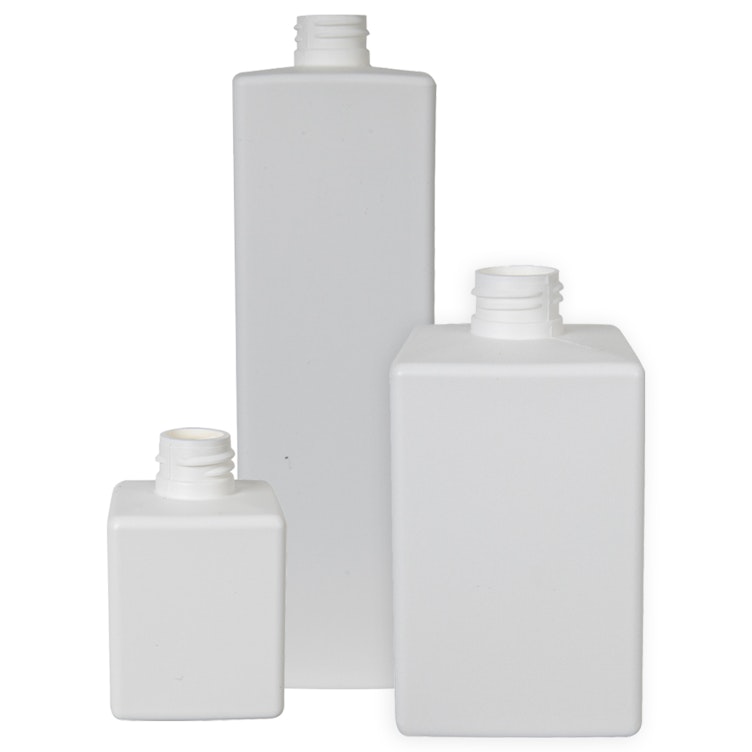 HDPE Square Bottles