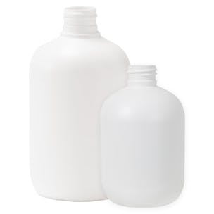 HDPE Stubby Boston Round Bottles