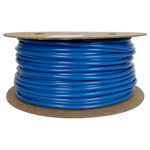 1/4" Blue PVC Heat Shrinkable Tubing