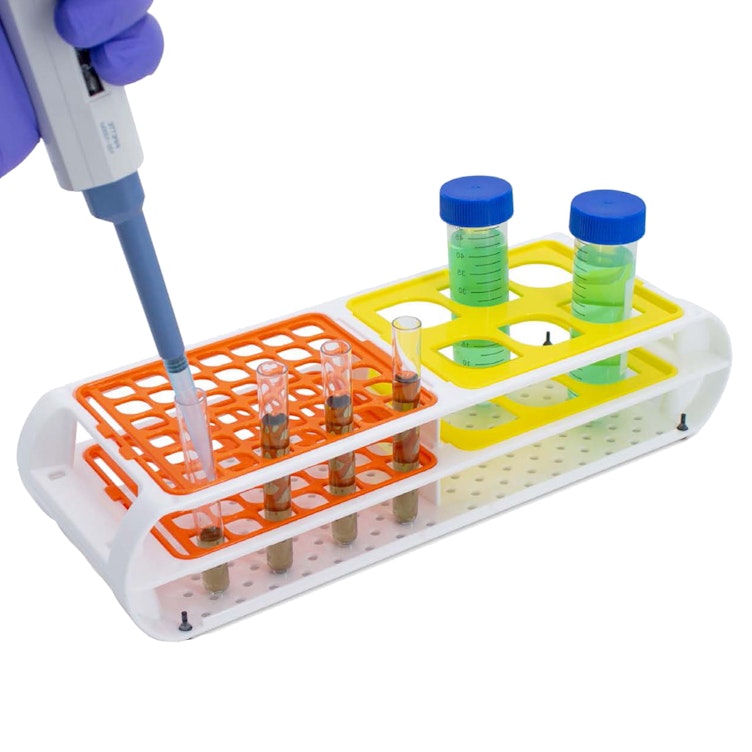 Switch-Grid Interchangeable Test Tube Racks
